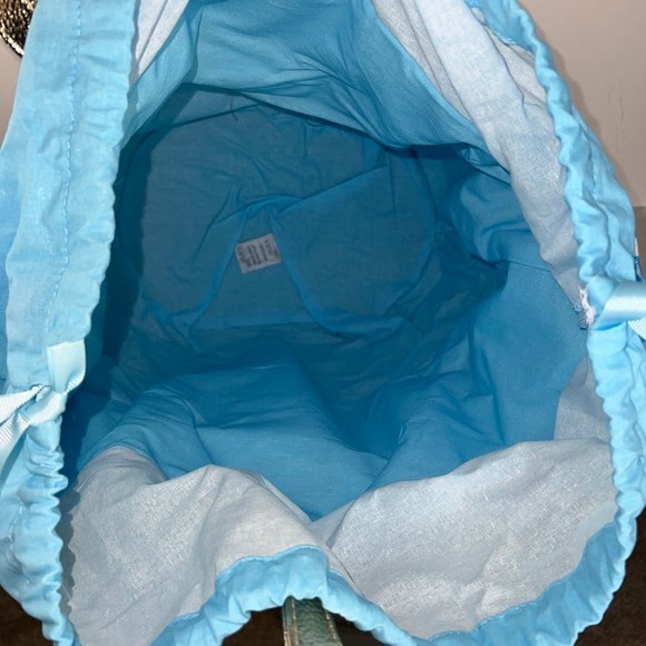 Lilly Pulitzer GWP canvas and wicker tote bag NWT - Picture 10 of 12